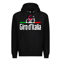 Black giro d'italia Premium Hoodie - artisFamous