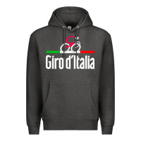 Charcoal Heather giro d'italia Premium Hoodie - artisFamous