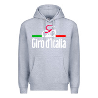 Heather Grey giro d'italia Premium Hoodie - artisFamous