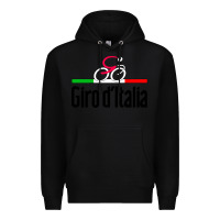 Black giro d'italia Premium Hoodie - artisFamous