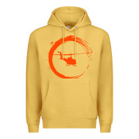 Antique Gold helicopter Premium Hoodie - artisFamous