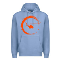 Colony Blue helicopter Premium Hoodie - artisFamous