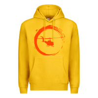 Lemon helicopter Premium Hoodie - artisFamous