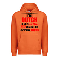 Carrot i'm dutch to save time let's just assume i'm alway Premium Hoodie - artisFamous