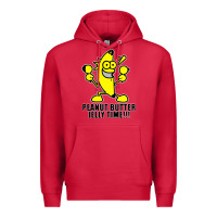 Cardinal peanut butter jelly time banana Premium Hoodie - artisFamous