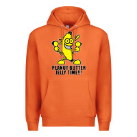 Carrot peanut butter jelly time banana Premium Hoodie - artisFamous