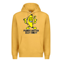 Mustard peanut butter jelly time banana Premium Hoodie - artisFamous