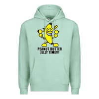 Seafoam peanut butter jelly time banana Premium Hoodie - artisFamous