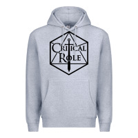 Heather Grey critical role Premium Hoodie - artisFamous