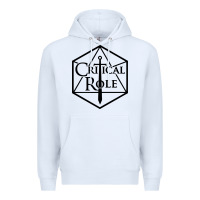 White critical role Premium Hoodie - artisFamous