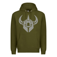 Army Green darkstar skateboards Premium Hoodie - artisFamous
