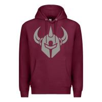 Burgundy darkstar skateboards Premium Hoodie - artisFamous