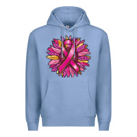 Colony Blue breast cancer sunflower Premium Hoodie - RanaPortraitStore