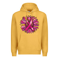 Mustard breast cancer sunflower Premium Hoodie - RanaPortraitStore