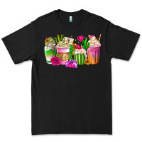 Black Stuck On You Cup Premium Tee - CowhideDigitalArt