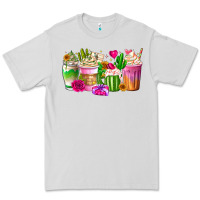 Dove Grey Stuck On You Cup Premium Tee - CowhideDigitalArt