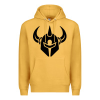 Mustard darkstar skateboards Premium Hoodie - artisFamous