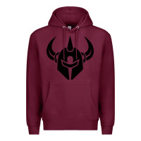 Burgundy darkstar skateboards Premium Hoodie - artisFamous