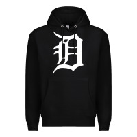 Black detroit Premium Hoodie - artisFamous