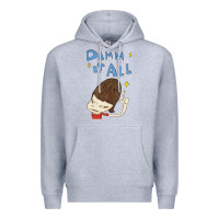 Heather Grey Damm It All Premium Hoodie - artisFamous