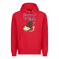 Red Damm It All Premium Hoodie - artisFamous