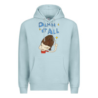 Blue Mist Damm It All Premium Hoodie - artisFamous