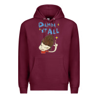 Burgundy Damm It All Premium Hoodie - artisFamous