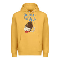 Mustard Damm It All Premium Hoodie - artisFamous