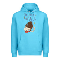 Ocean Blue Damm It All Premium Hoodie - artisFamous