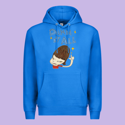Damm It All Premium Hoodie Designed By Artisfamous