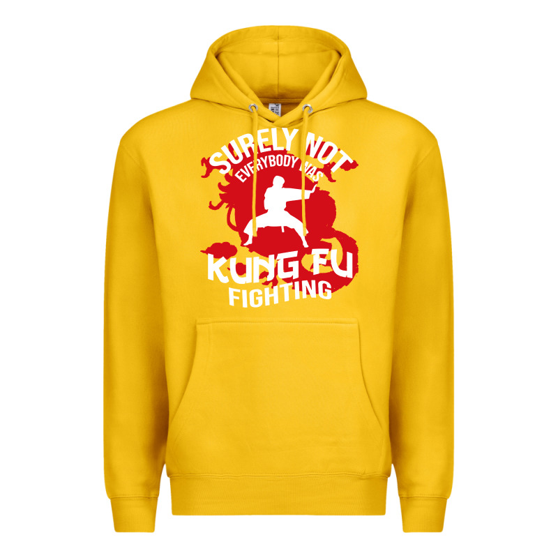 Surely Not Everybody Was Kung Fu Fighting Premium Hoodie by artisFamous | Teevron
