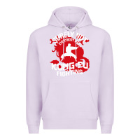 Lilac surely not everybody was kung fu fighting Premium Hoodie - artisFamous