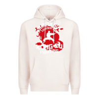 Pale Pink surely not everybody was kung fu fighting Premium Hoodie - artisFamous
