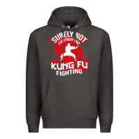 Smoke surely not everybody was kung fu fighting Premium Hoodie - artisFamous