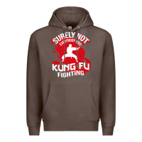 Coffee surely not everybody was kung fu fighting Premium Hoodie - artisFamous