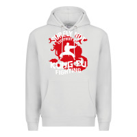 Dove Grey surely not everybody was kung fu fighting Premium Hoodie - artisFamous