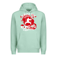 Seafoam surely not everybody was kung fu fighting Premium Hoodie - artisFamous