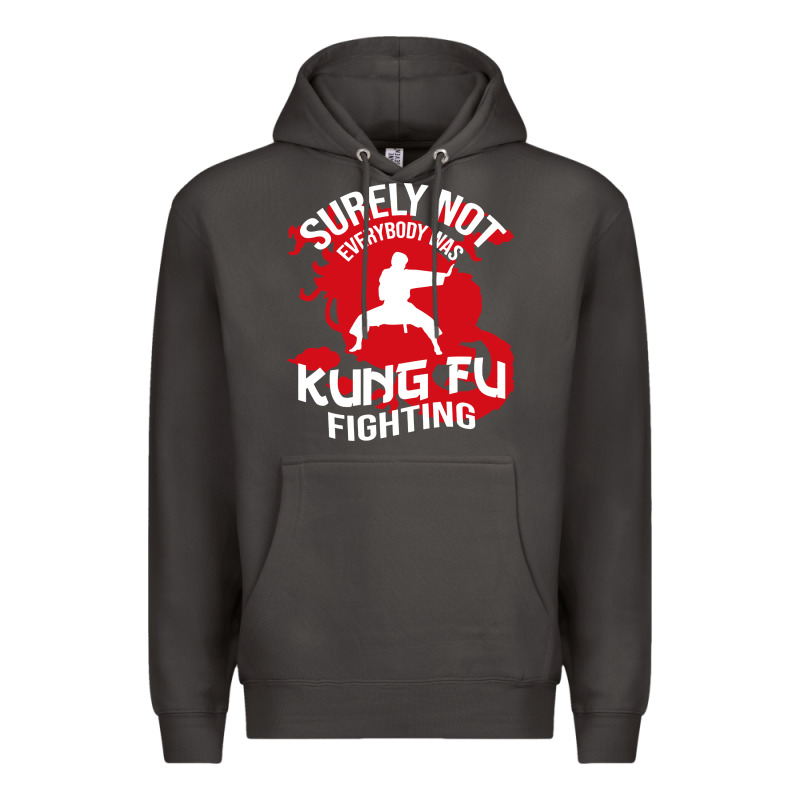 Surely Not Everybody Was Kung Fu Fighting Premium Hoodie by artisFamous | Teevron