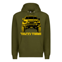 Army Green taco time Premium Hoodie - artisFamous