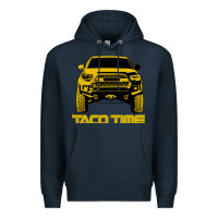 Navy taco time Premium Hoodie - artisFamous