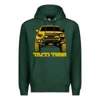 Sports Green taco time Premium Hoodie - artisFamous