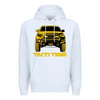 White taco time Premium Hoodie - artisFamous