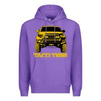 Purple taco time Premium Hoodie - artisFamous