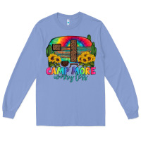 Colony Blue camp more worry less with caravan Long Sleeve Tee - Artiststas