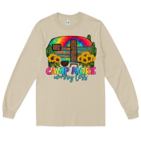 Mushroom camp more worry less with caravan Long Sleeve Tee - Artiststas