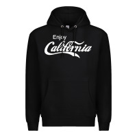 Black enjoy california Premium Hoodie - artisFamous