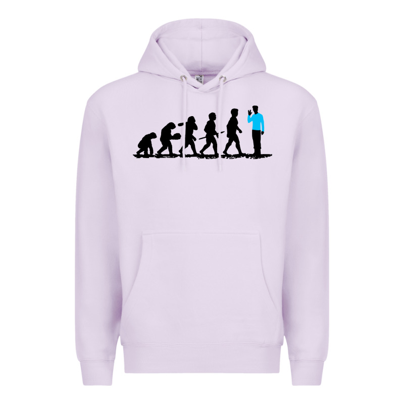 Evolution Spock Premium Hoodie by artisFamous | Teevron