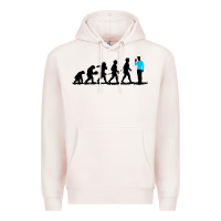 Pale Pink evolution spock Premium Hoodie - artisFamous