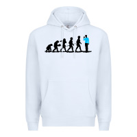 White evolution spock Premium Hoodie - artisFamous