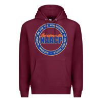 Burgundy experience the naacp Premium Hoodie - artisFamous